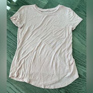 Aeropostale soft perfect crew pink shirt
